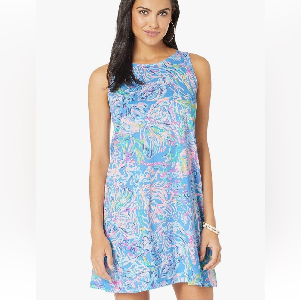 EUC Lilly Pulitzer Women's Kristen Dress Multi All Together Now - M